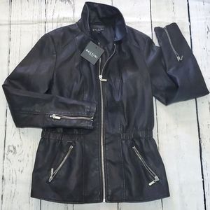 💐BACINI WOMEN'S FAUX LEATHER JACKET